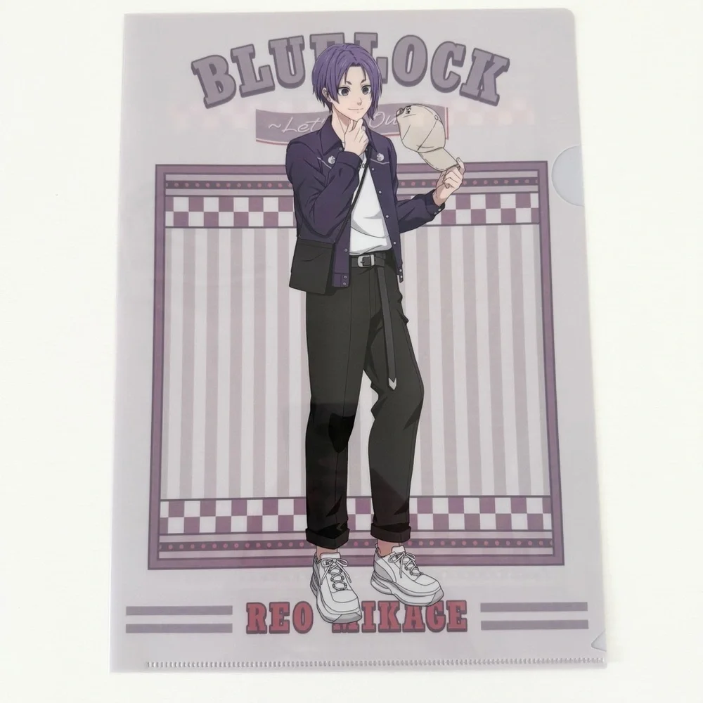 Official collectible file folder blue lock Reo mikage